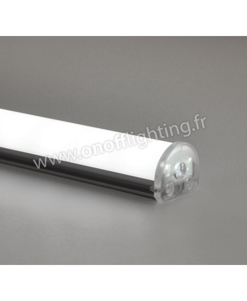 Profilé pour ruban LED jusqu'à 15mm de 2 mètres